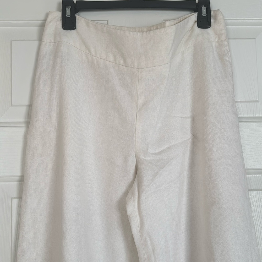 Cream/White Pants